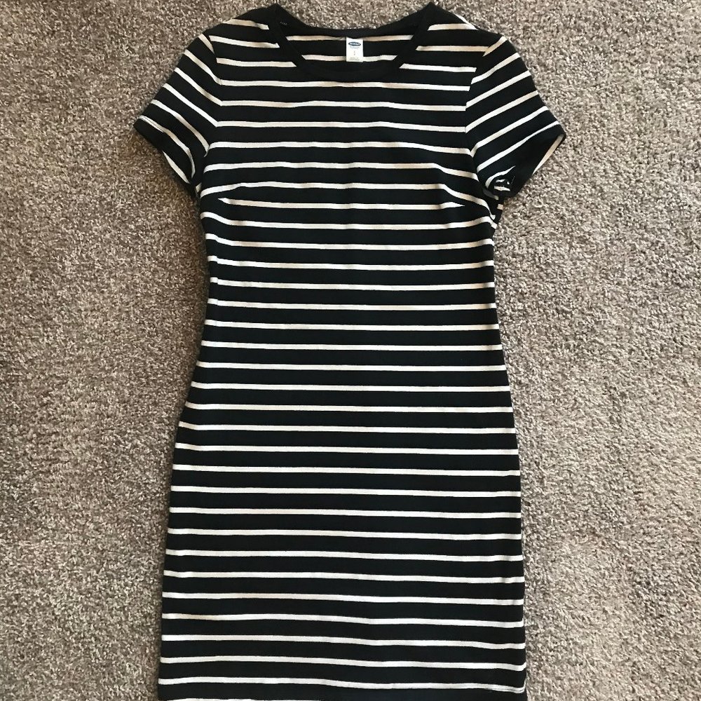 Old Navy Striped T-Shirt Dress